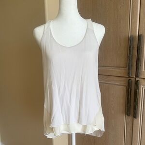 Rag & Bone Elegant White Sleeveless Top